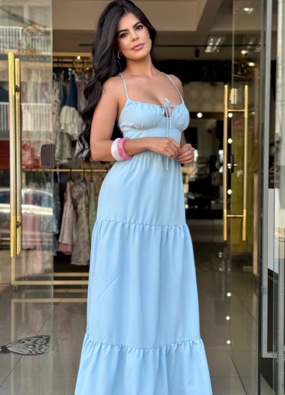 Vestido celeste — La Regalería
